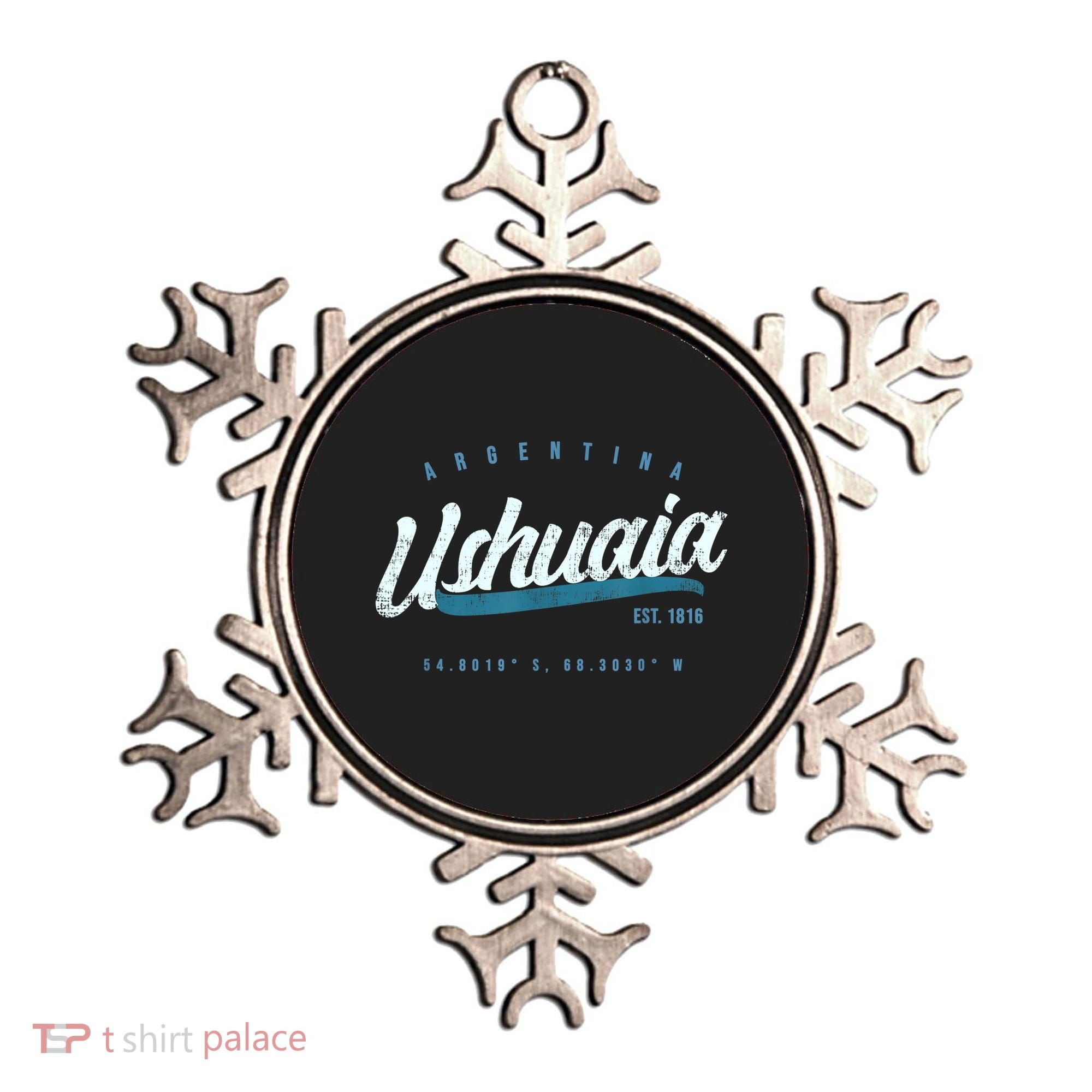 Ushuaia Retro Argentina Meaningful Gift Ornament