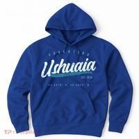 Ushuaia Retro Argentina Meaningful Gift Hoodie thumb 0