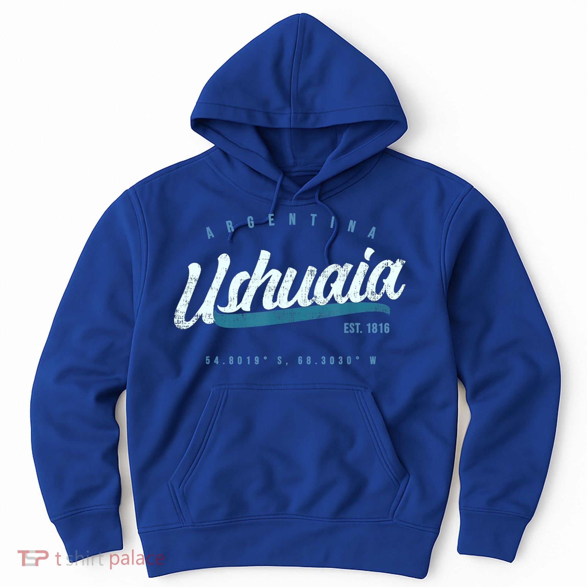 Ushuaia Retro Argentina Meaningful Gift Hoodie
