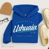 Ushuaia Retro Argentina Meaningful Gift Hoodie thumb 4