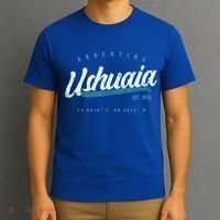 Ushuaia Retro Argentina Meaningful Gift T-Shirt thumb 3