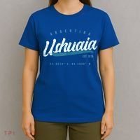 Ushuaia Retro Argentina Meaningful Gift T-Shirt thumb 4
