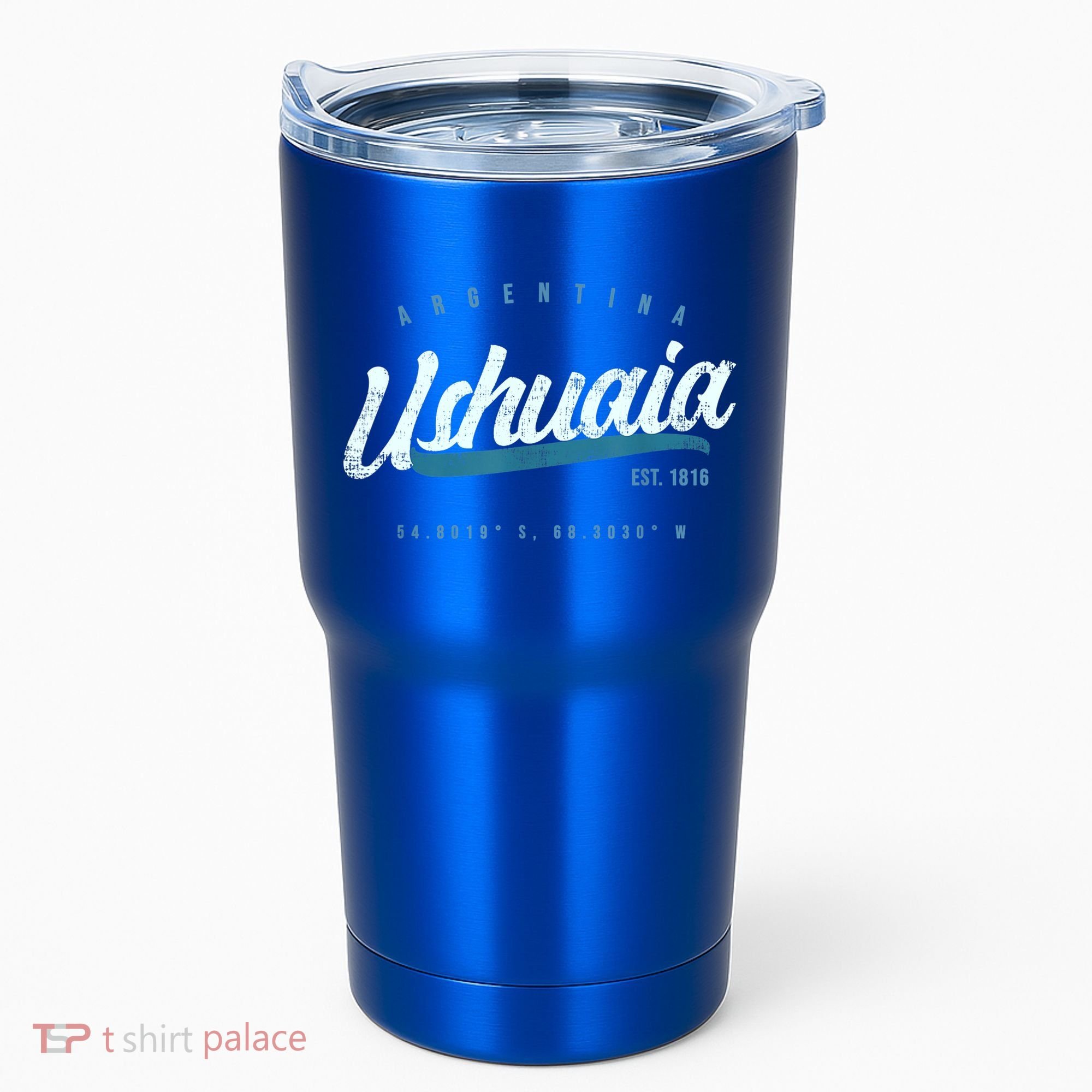 Ushuaia Retro Argentina Meaningful Gift Tumbler