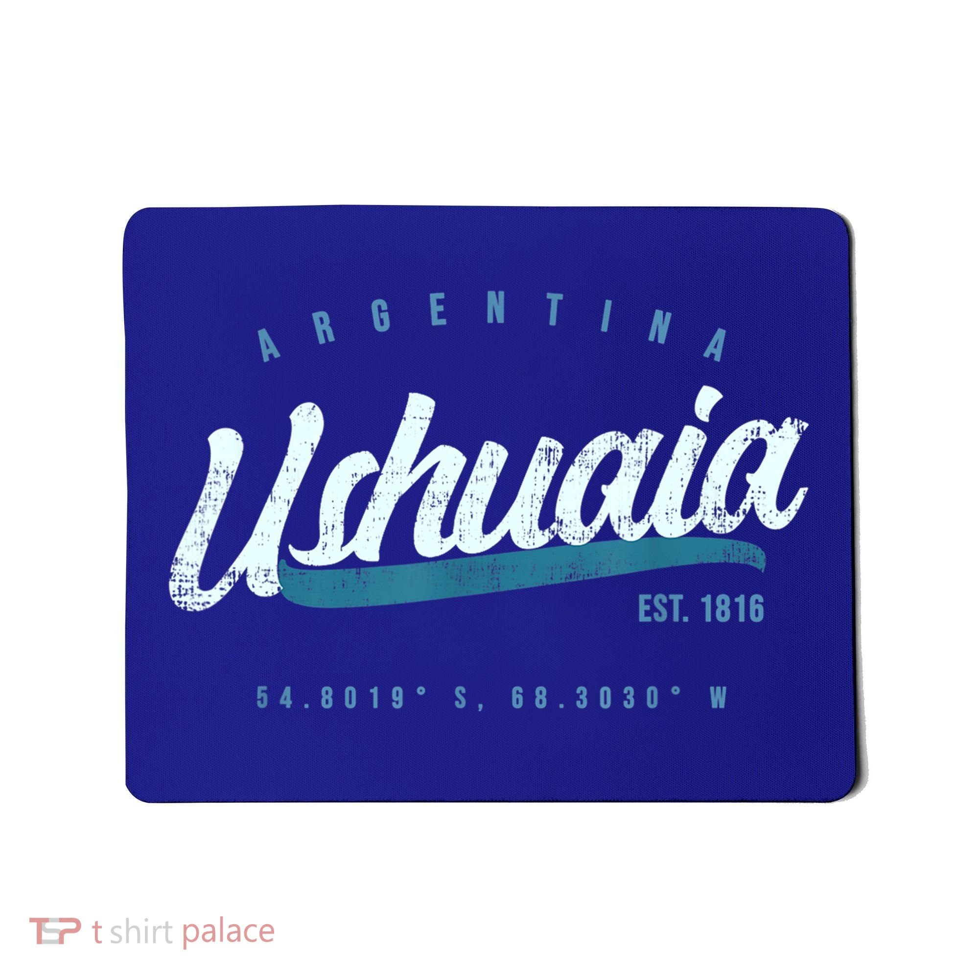 Ushuaia Retro Argentina Meaningful Gift Mousepad