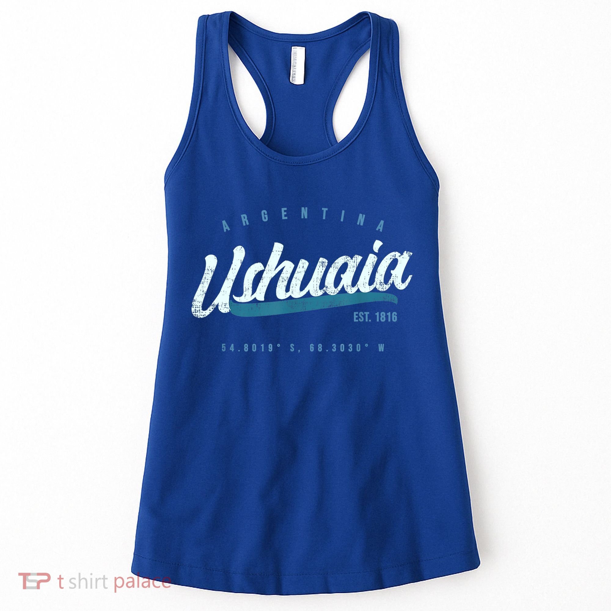Ushuaia Retro Argentina Meaningful Gift Women's Tank Top
