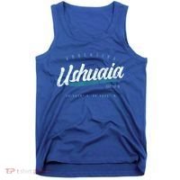 Ushuaia Retro Argentina Meaningful Gift Tank Top thumb 0