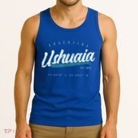 Ushuaia Retro Argentina Meaningful Gift Tank Top thumb 3