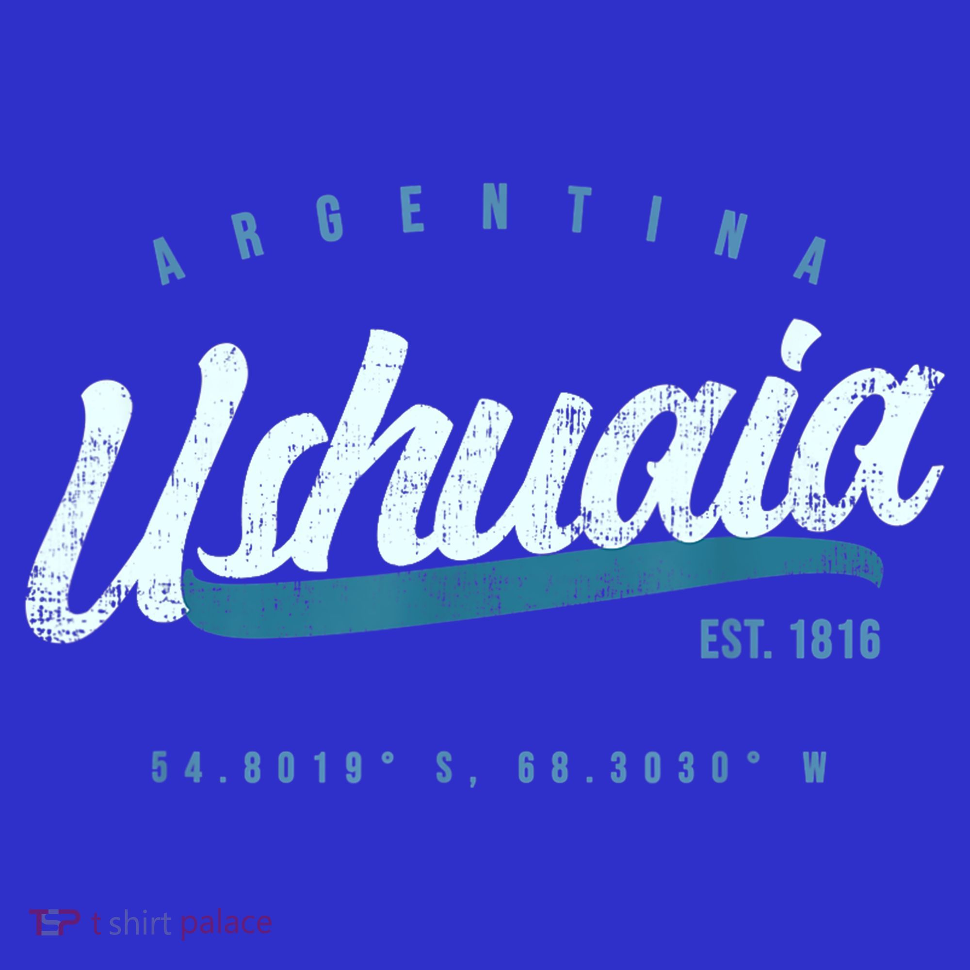 Ushuaia Retro Argentina Meaningful Gift Tank Top