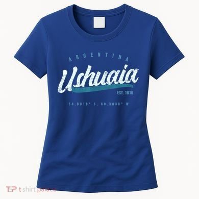 Ushuaia Retro Argentina Meaningful Gift Women's T-Shirt