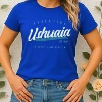 Ushuaia Retro Argentina Meaningful Gift Women's T-Shirt thumb 2