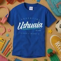 Ushuaia Retro Argentina Meaningful Gift Kids T-Shirt thumb 3