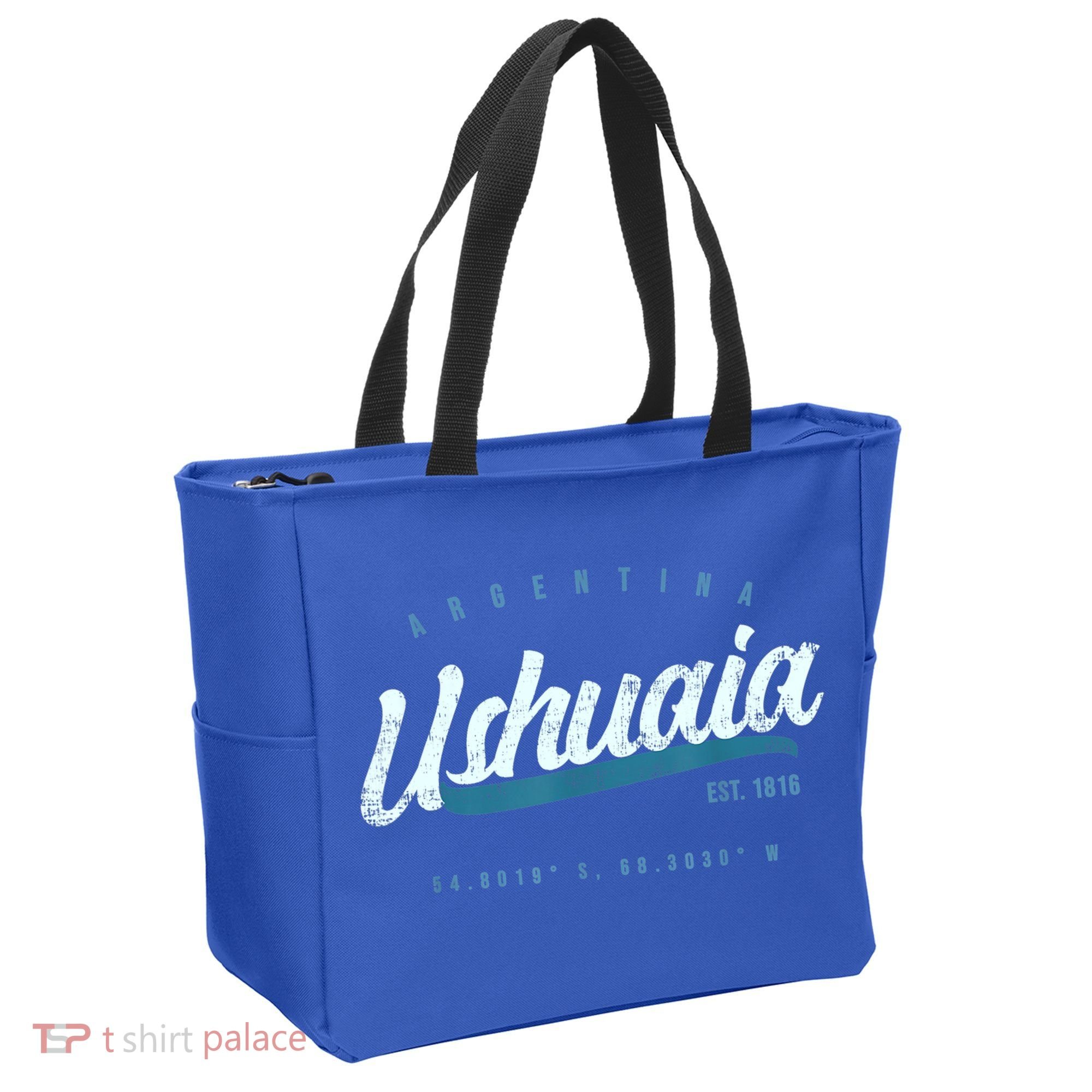 Ushuaia Retro Argentina Meaningful Gift Tote Bag