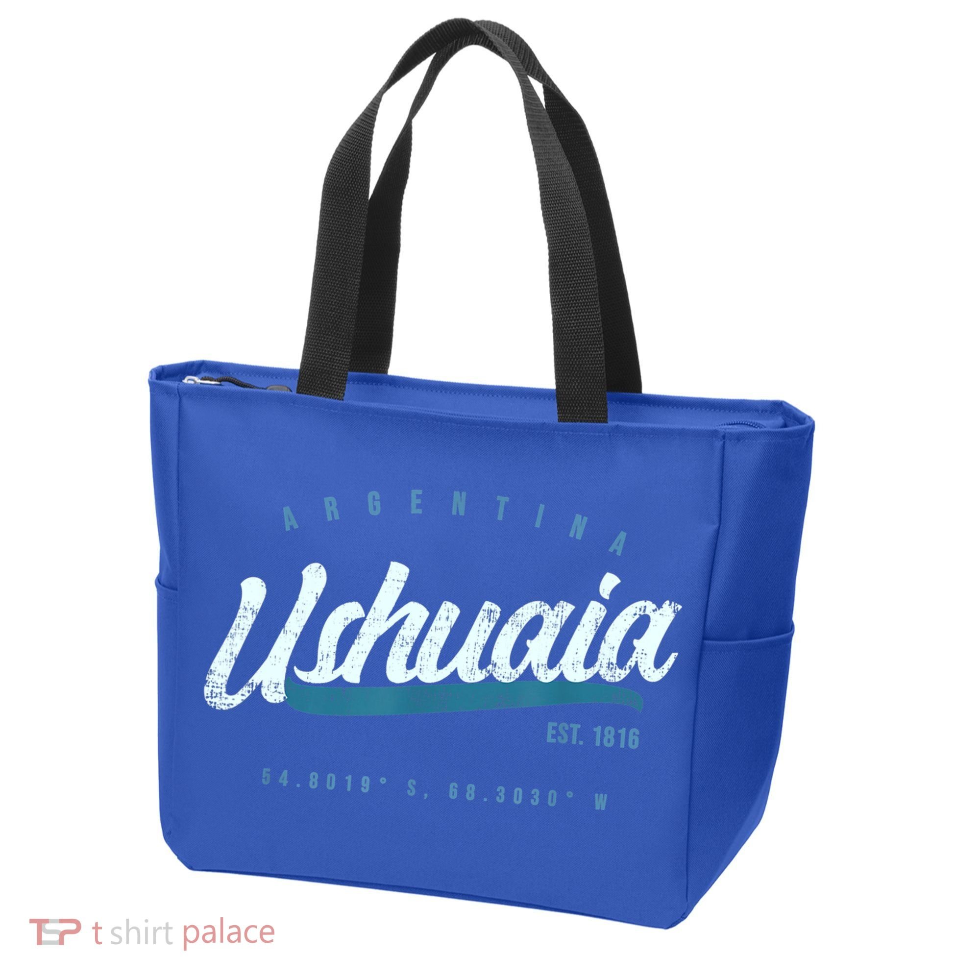Ushuaia Retro Argentina Meaningful Gift Tote Bag