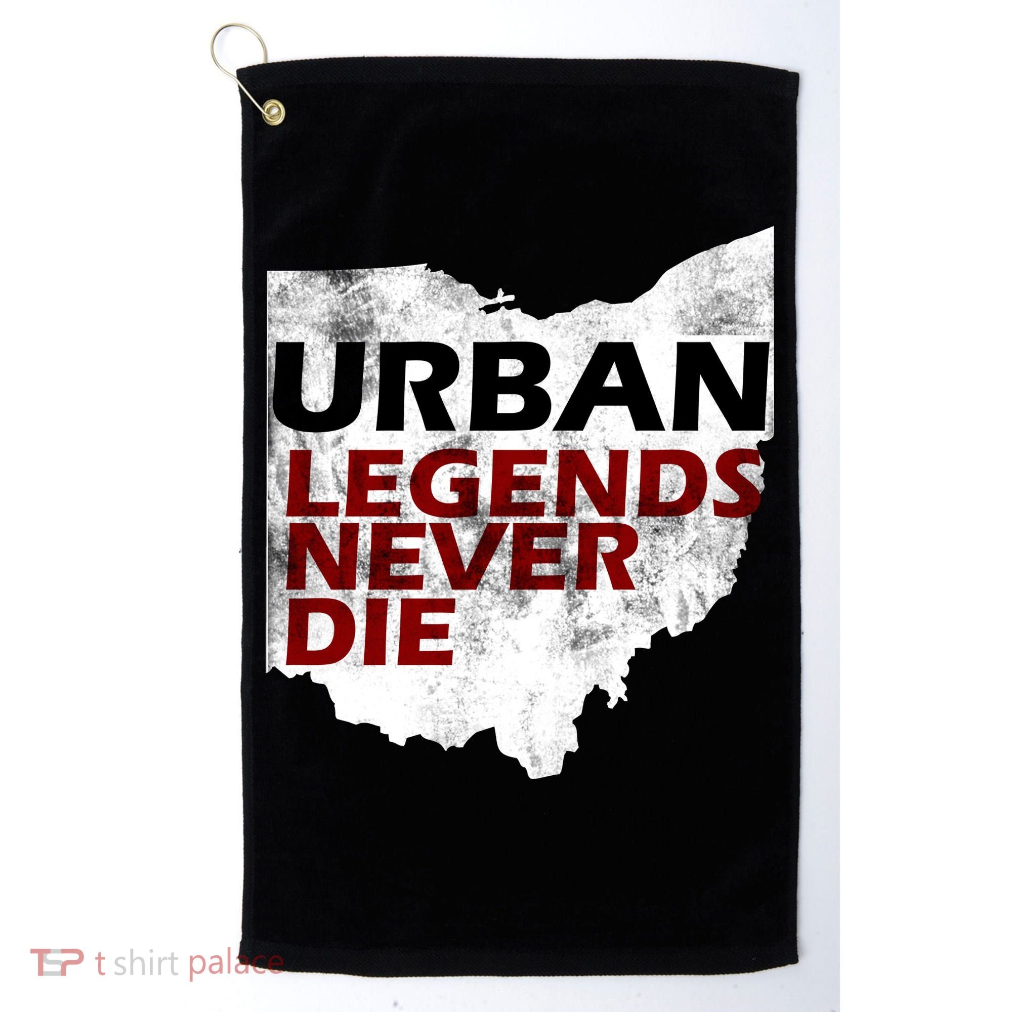 Urban Legends Never Die Golf Towel