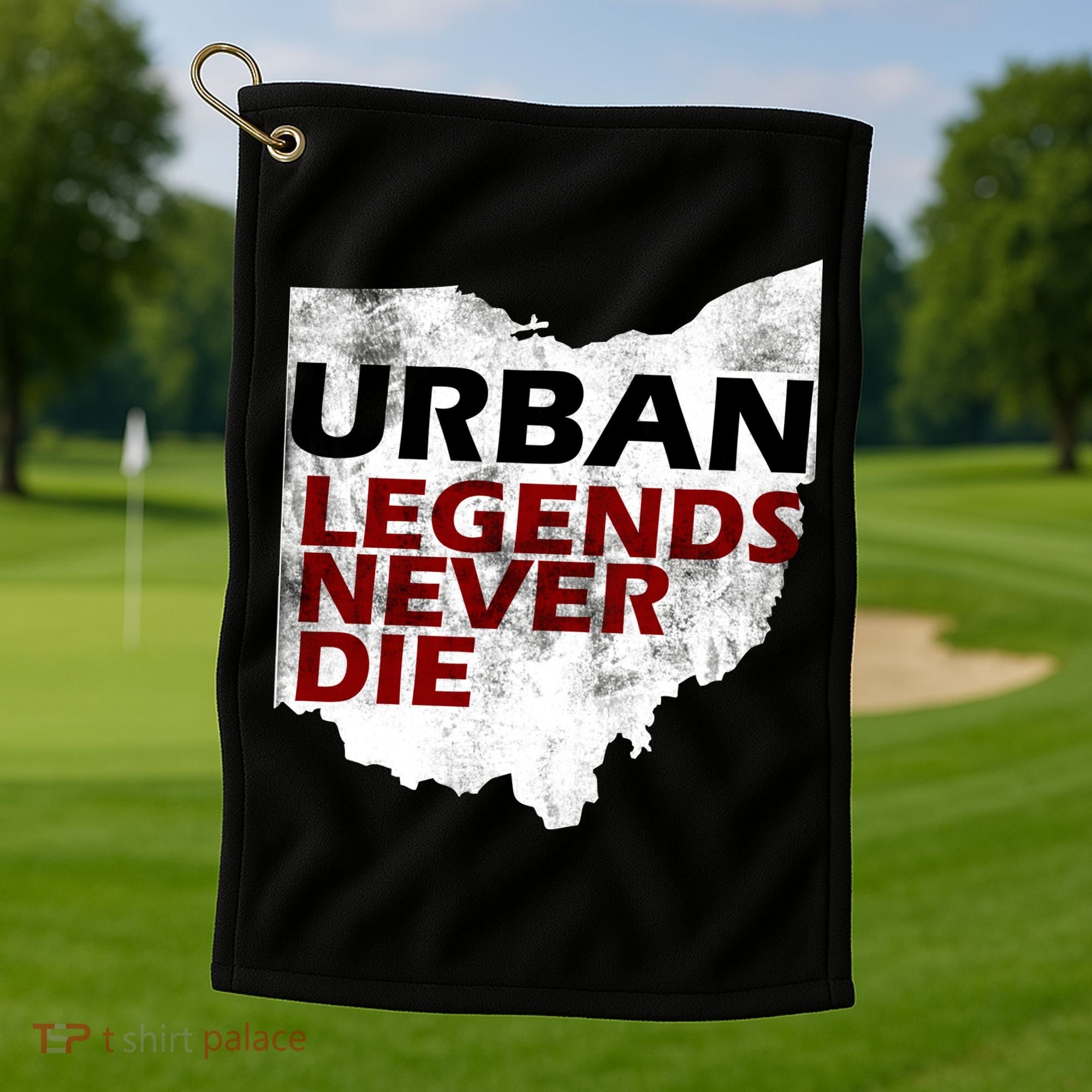 Urban Legends Never Die Golf Towel