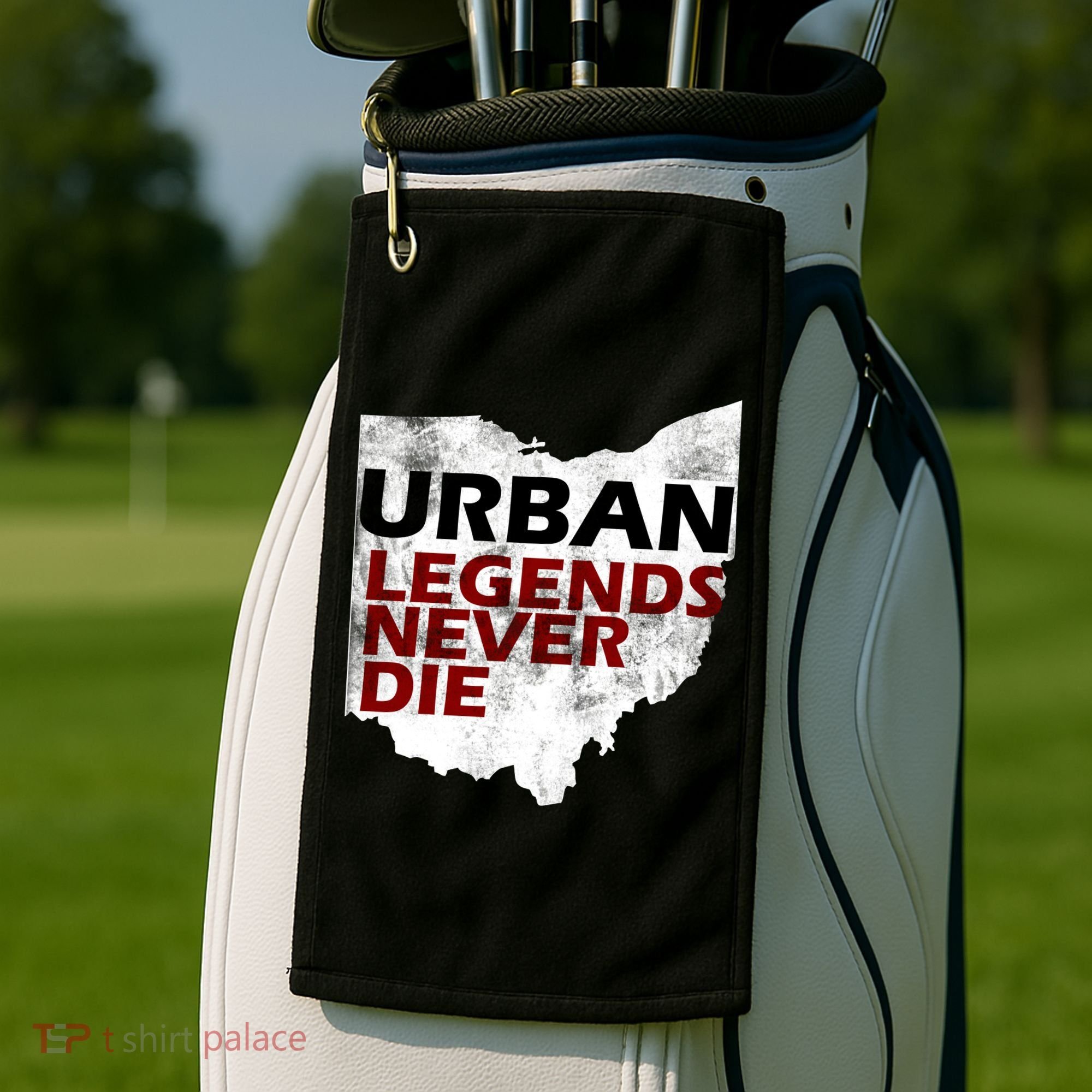 Urban Legends Never Die Golf Towel