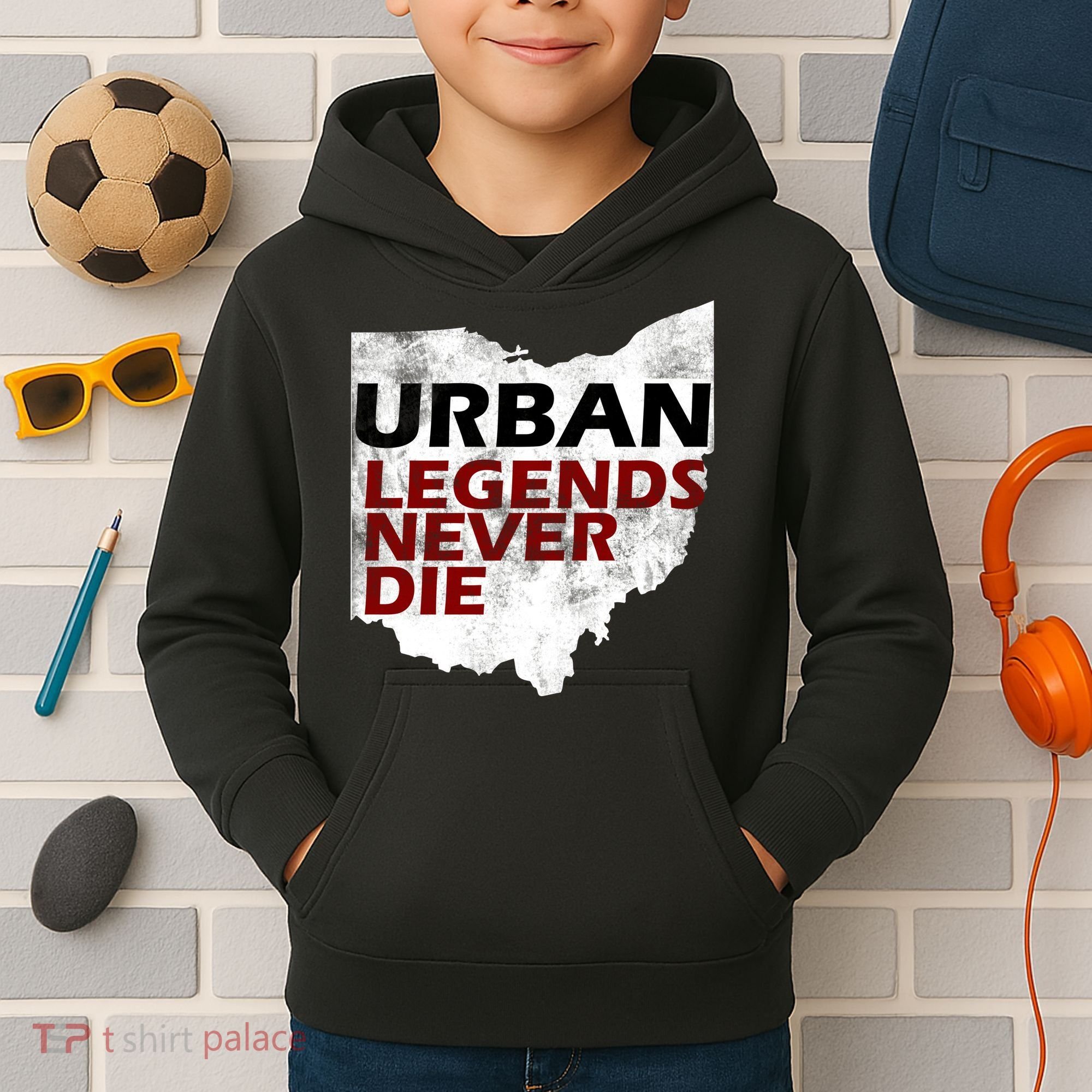 Urban Legends Never Die Kids Hoodie