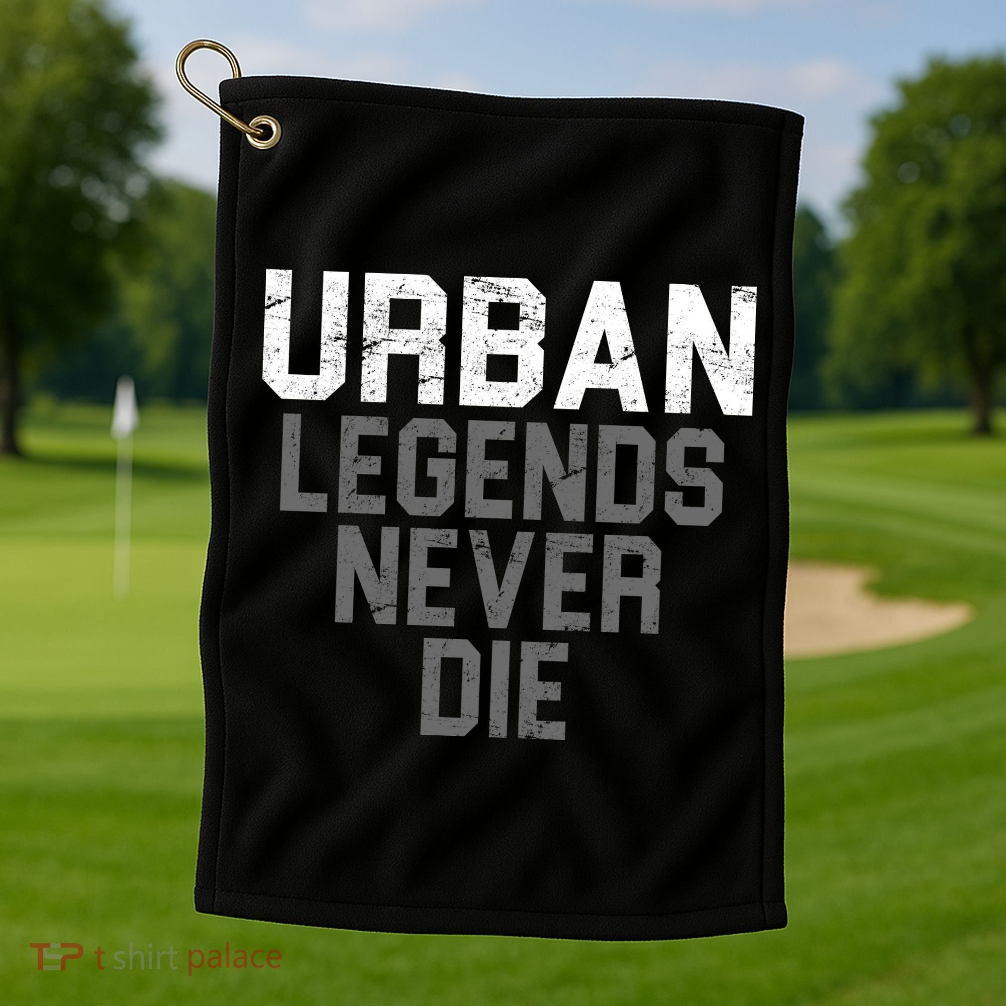 Urban Legends Never Die Ohio Golf Towel