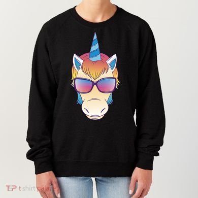Unicorn Rainbow Cartoon Women's Sweatshirt