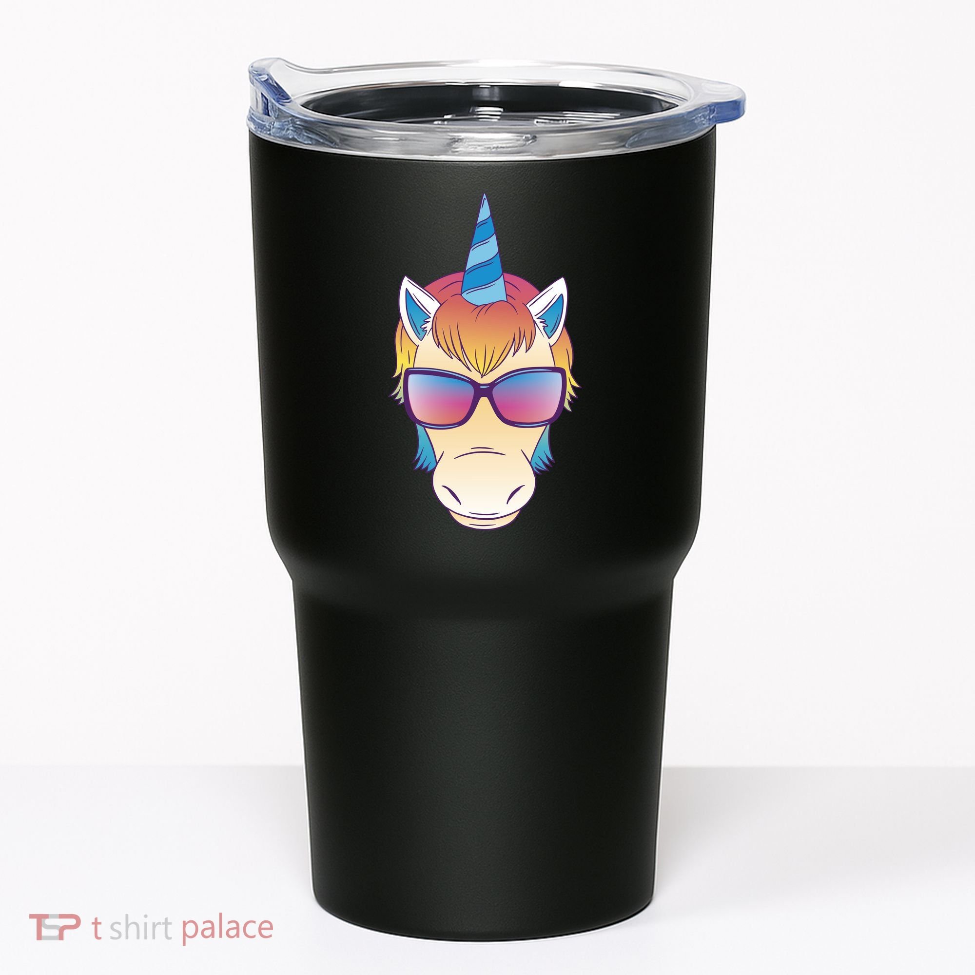 Unicorn Rainbow Cartoon Tumbler
