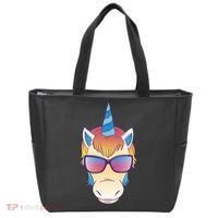 Unicorn Rainbow Cartoon Tote Bag thumb 0