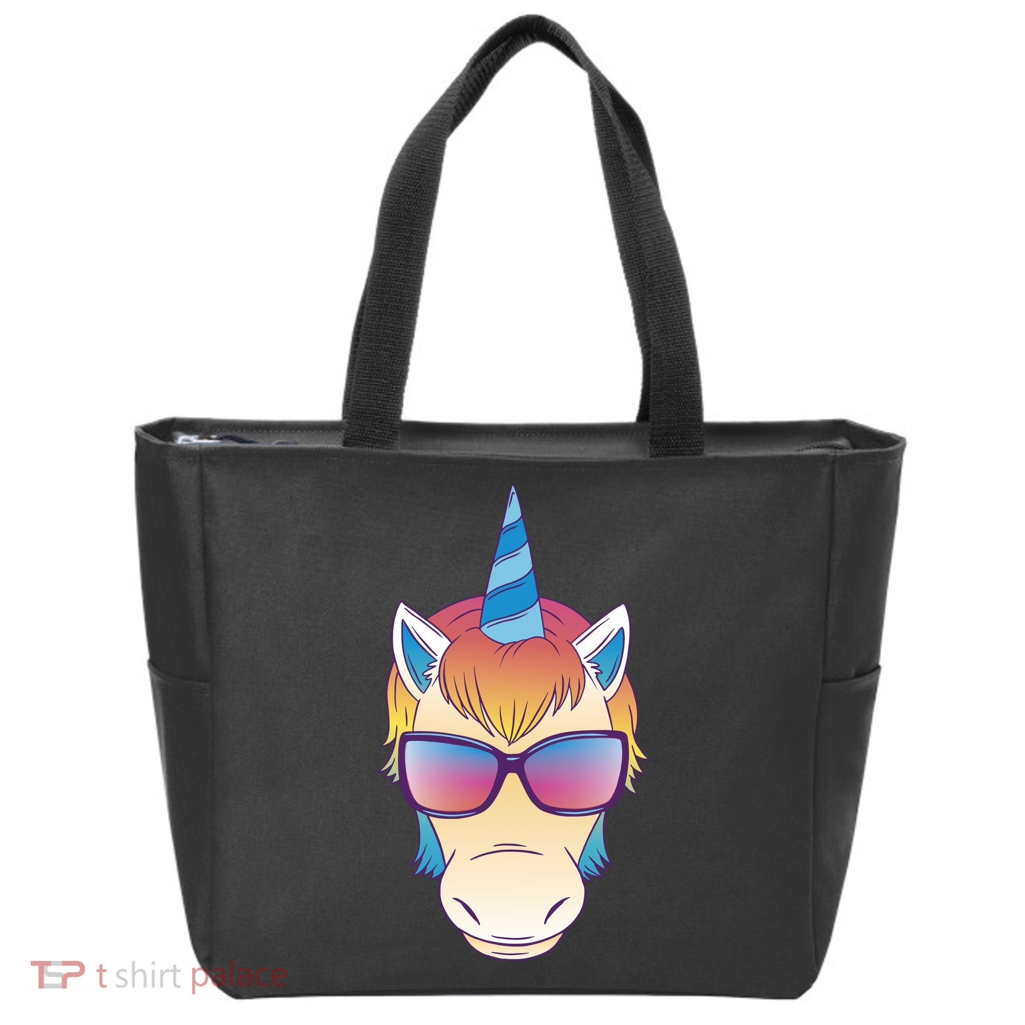 Unicorn Rainbow Cartoon Tote Bag