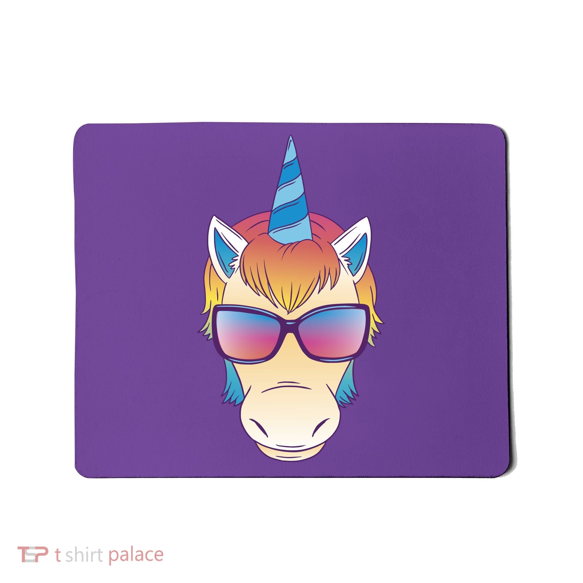 Unicorn Rainbow Cartoon Mousepad