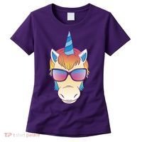 Unicorn Rainbow Cartoon Women's T-Shirt thumb 0