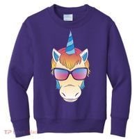 Unicorn Rainbow Cartoon Kids Sweatshirt thumb 0