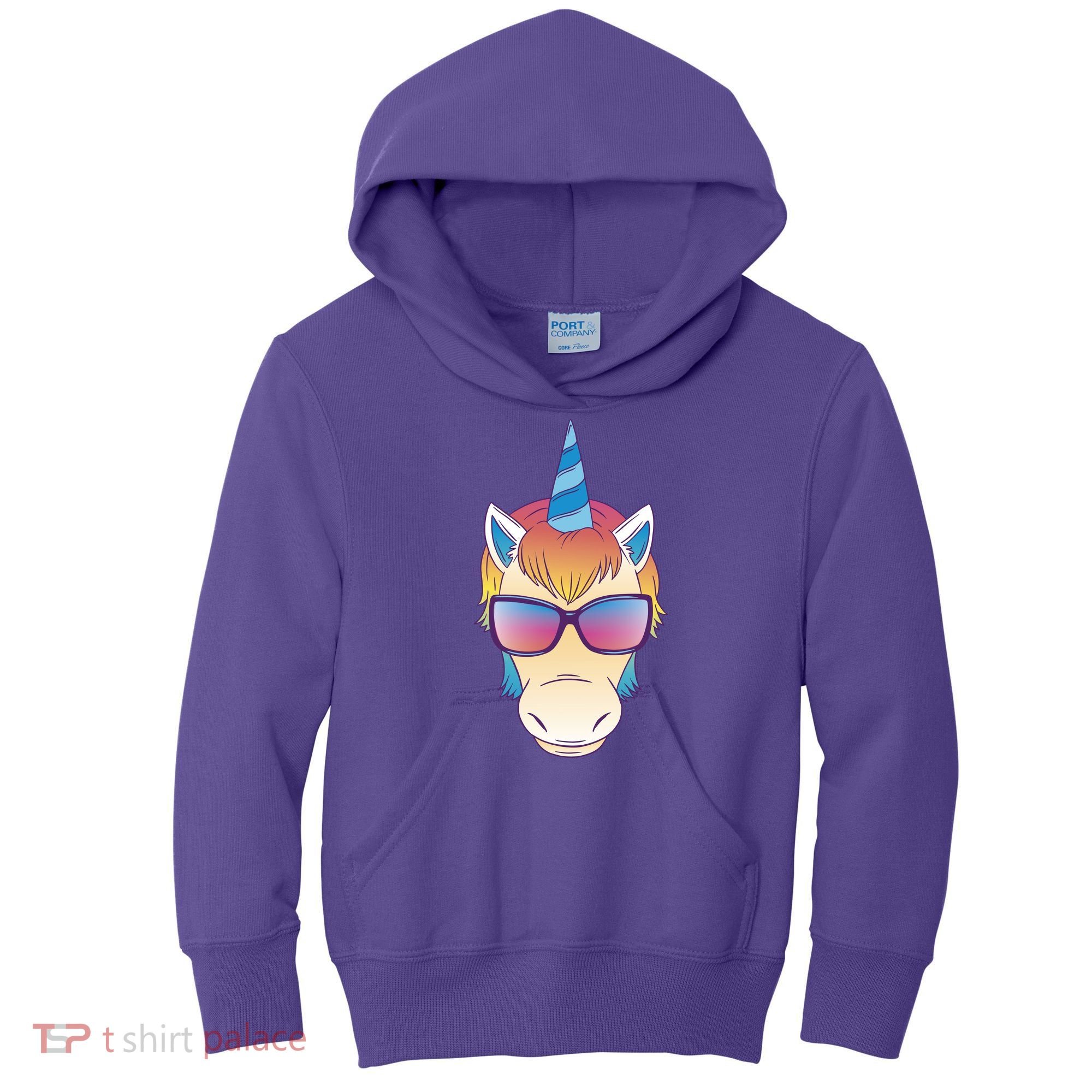 Unicorn Rainbow Cartoon Kids Hoodie