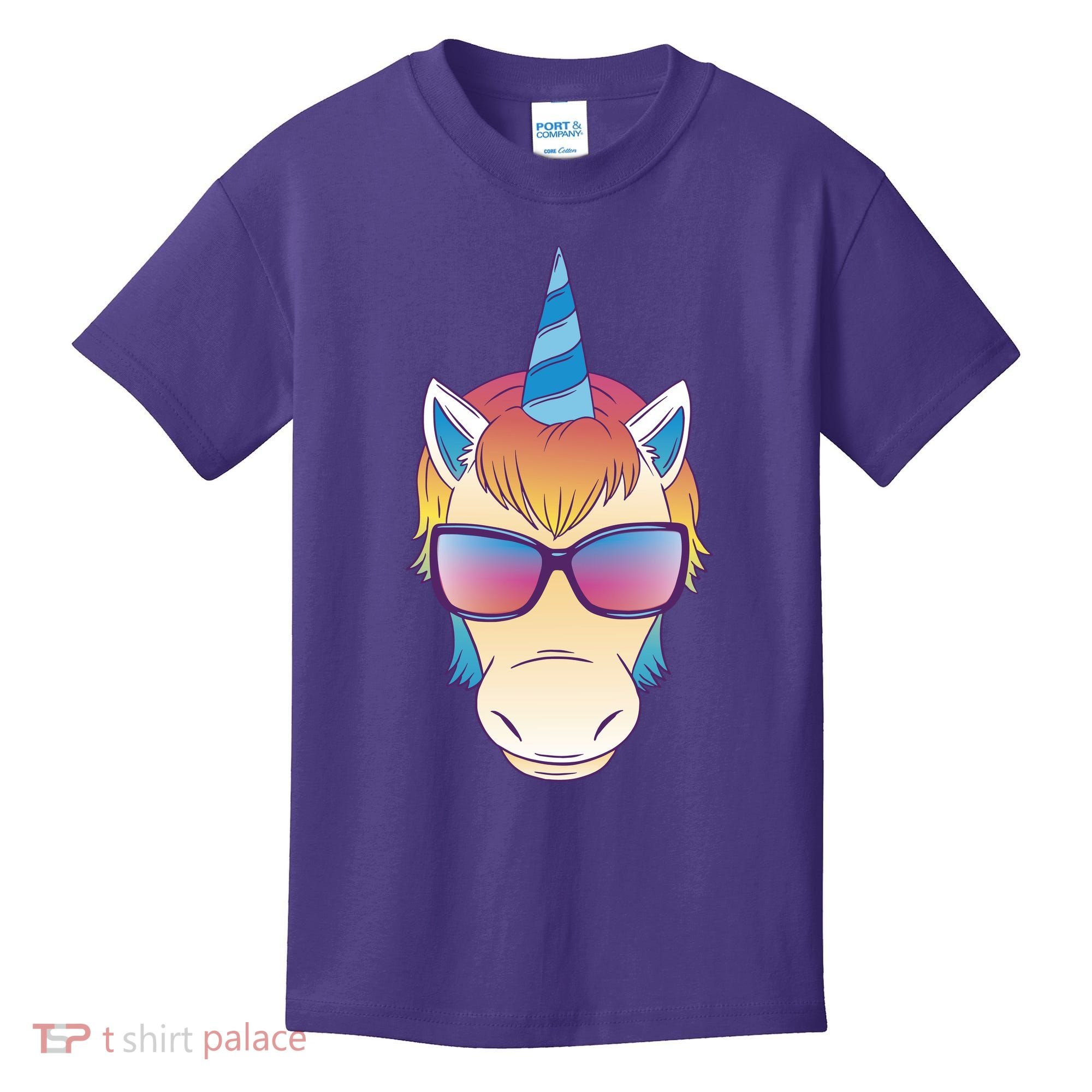 Unicorn Rainbow Cartoon Kids T-Shirt