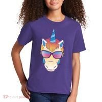 Unicorn Rainbow Cartoon Kids T-Shirt thumb 2