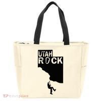 Utah Rock Climbing Tote Bag thumb 0