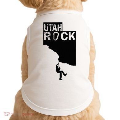 Utah Rock Climbing Doggie Tank