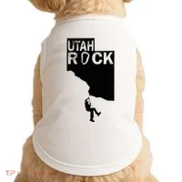 Utah Rock Climbing Doggie Tank thumb 0
