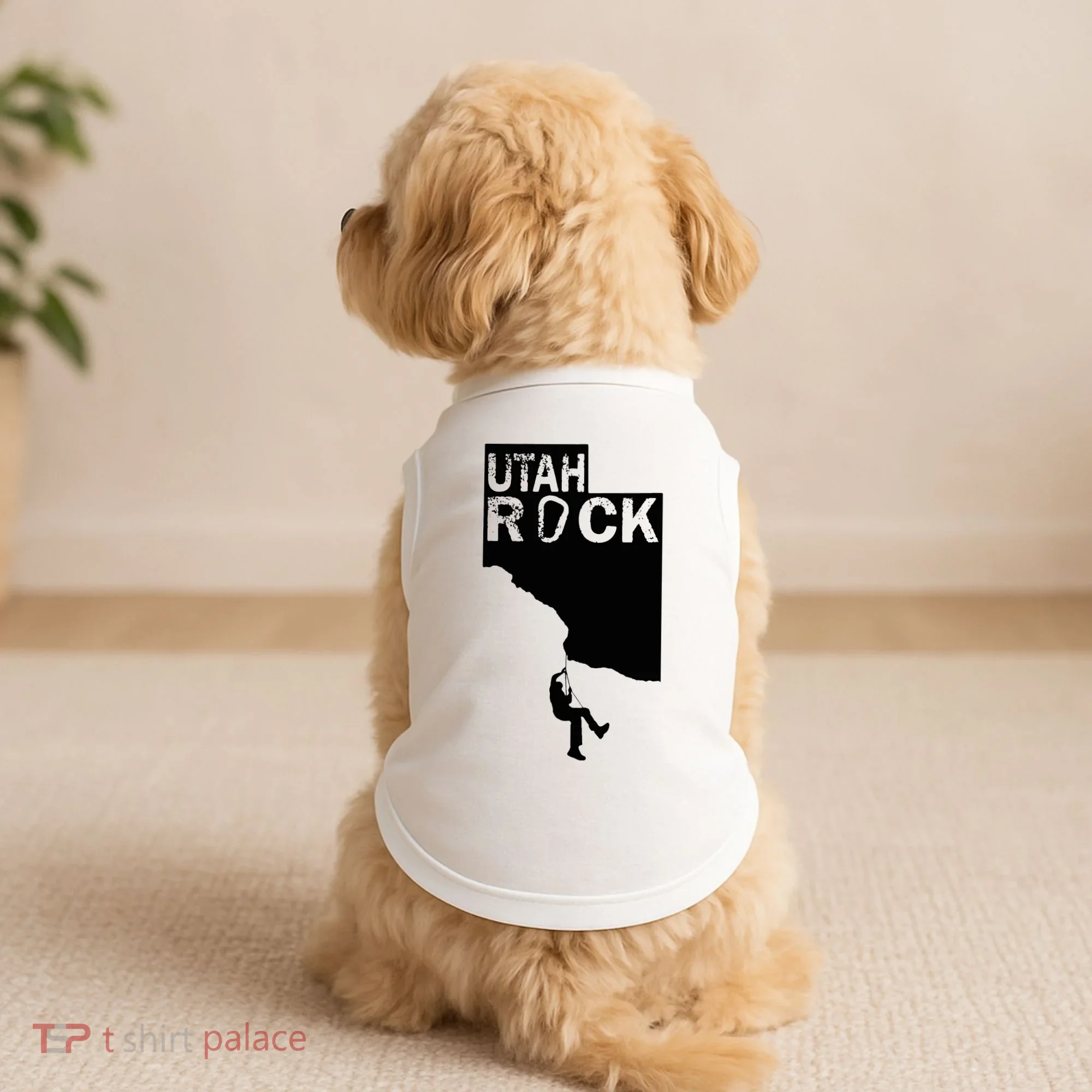 Utah Rock Climbing Doggie Tank