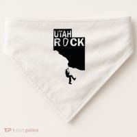 Utah Rock Climbing USA-Made Doggie Bandana thumb 0