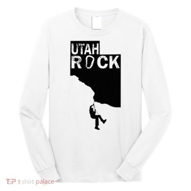 Utah Rock Climbing Long Sleeve Shirt