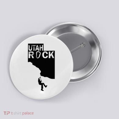 Utah Rock Climbing Button