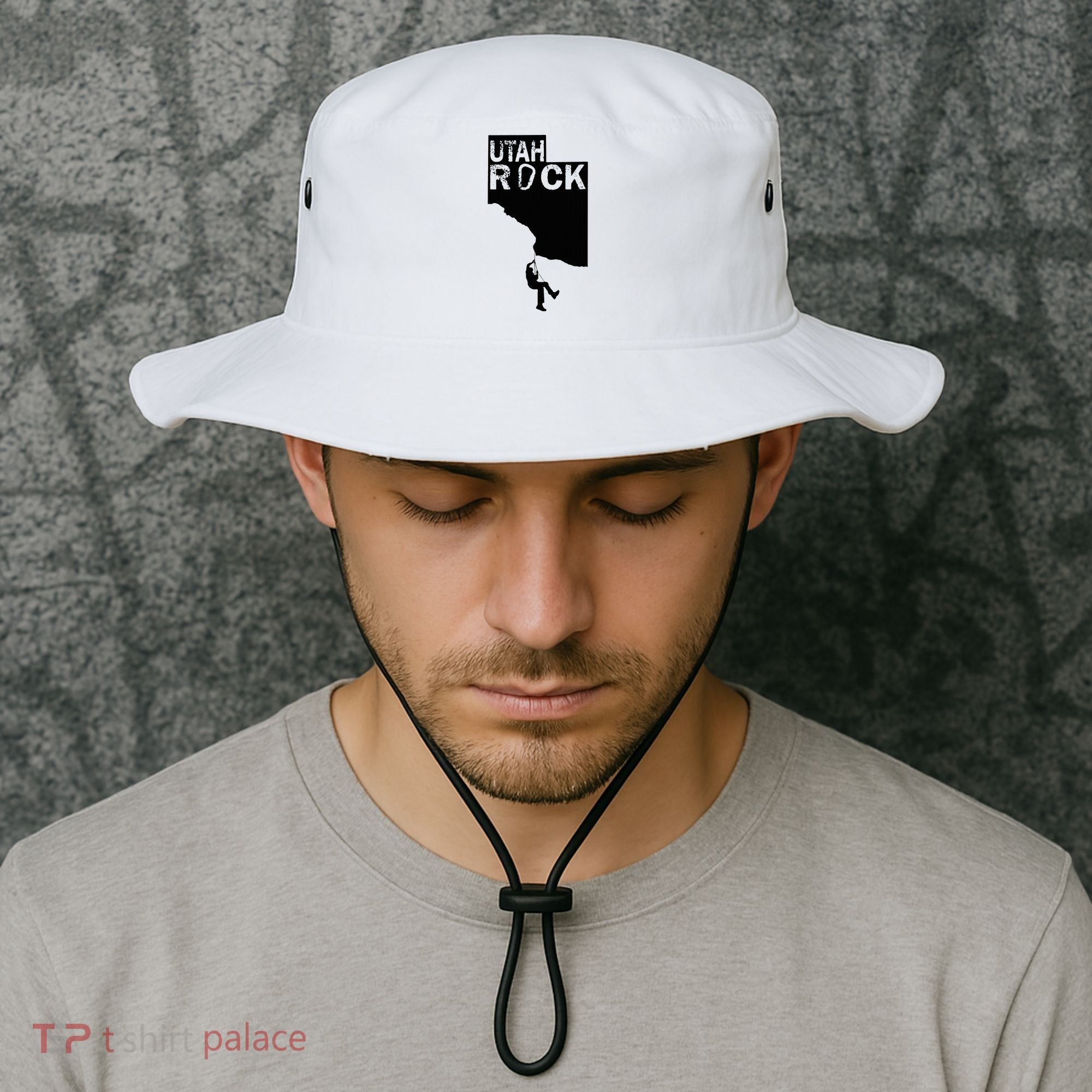 Utah Rock Climbing Bucket Hat
