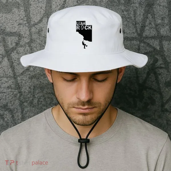 Utah Rock Climbing Bucket Hat