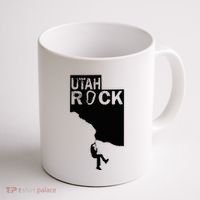Utah Rock Climbing Coffee Mug thumb 1