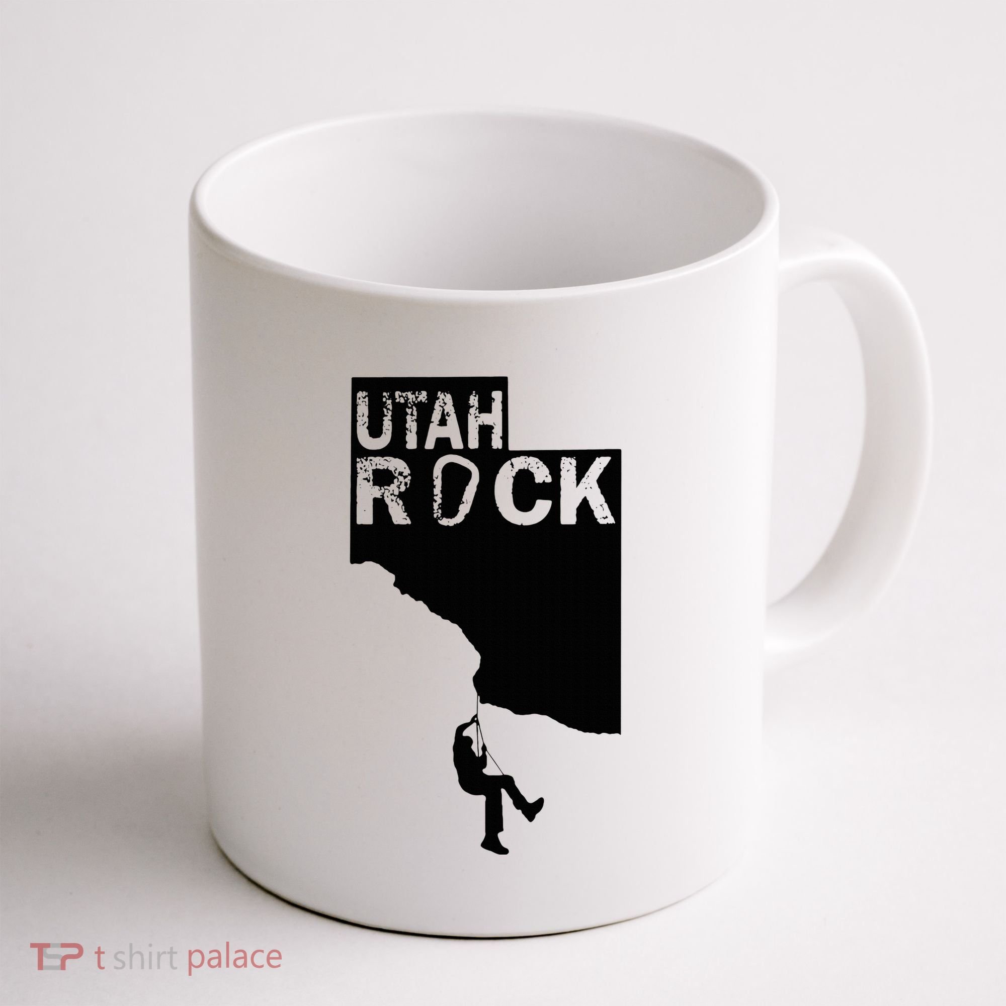 Utah Rock Climbing Coffee Mug