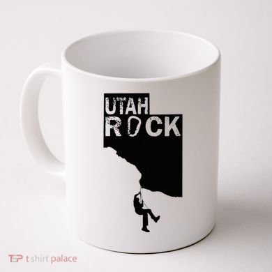 Utah Rock Climbing Coffee Mug