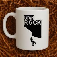 Utah Rock Climbing Coffee Mug thumb 2