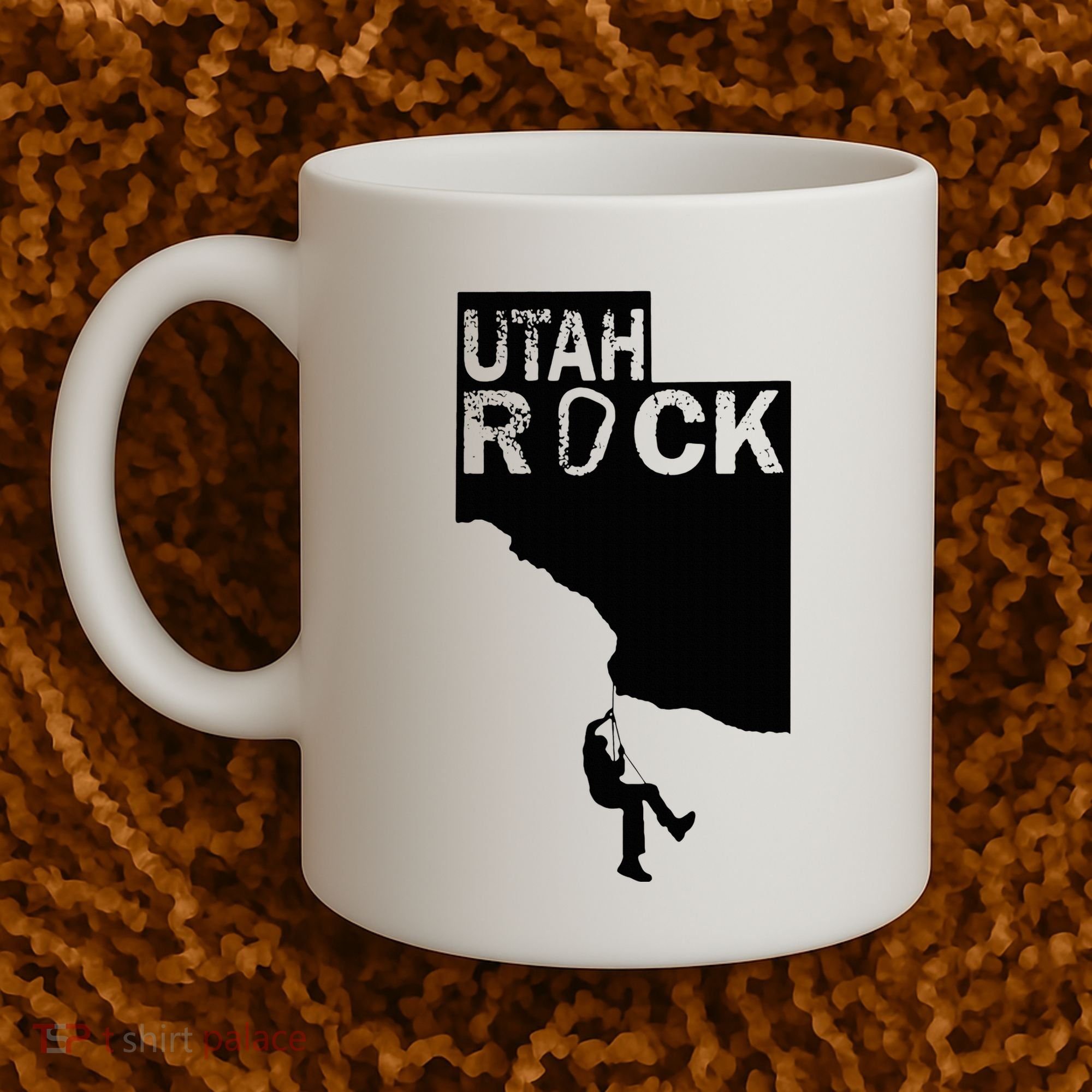 Utah Rock Climbing Coffee Mug