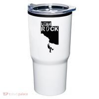 Utah Rock Climbing Tumbler thumb 0