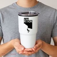 Utah Rock Climbing Tumbler thumb 2