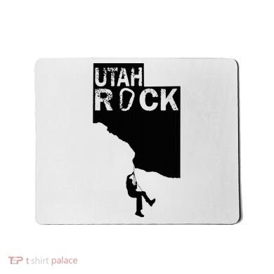 Utah Rock Climbing Mousepad