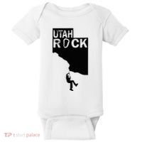 Utah Rock Climbing Baby Bodysuit thumb 0